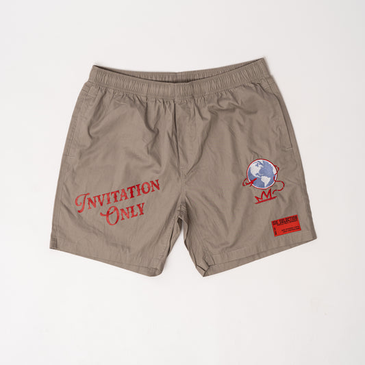‘Invitation Only’ Beach Shorts