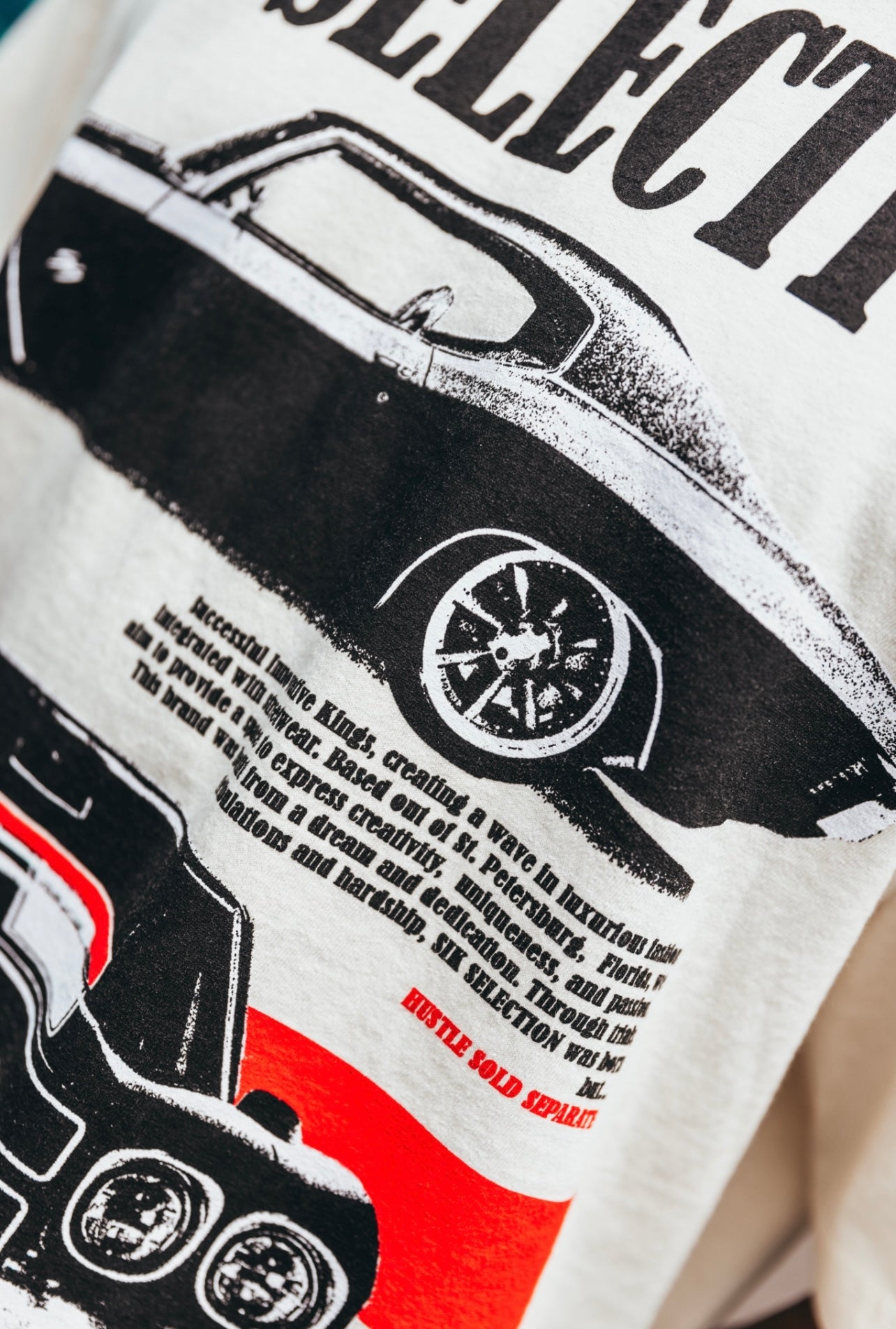 Motorsport Drop Shoulder Tee