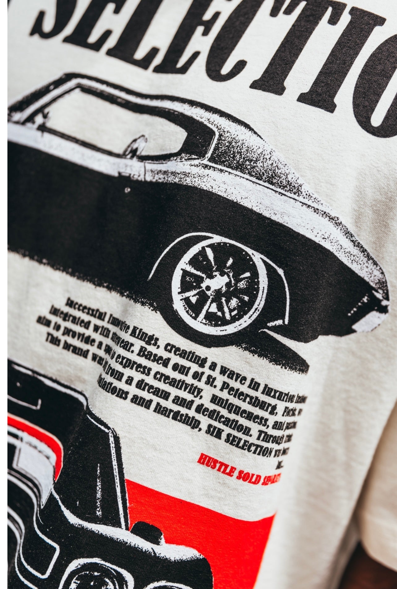 Motorsport Drop Shoulder Tee