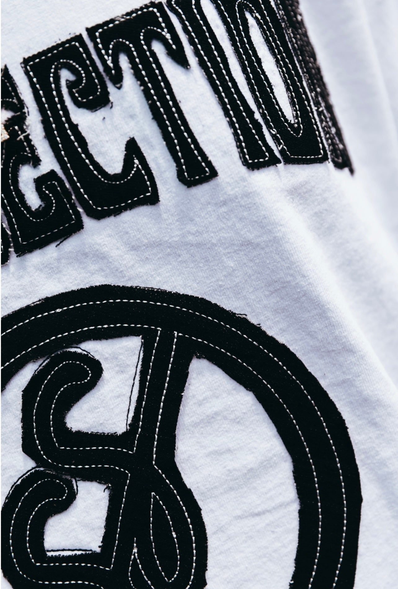 SIK Appliqué Drop Shoulder Tee