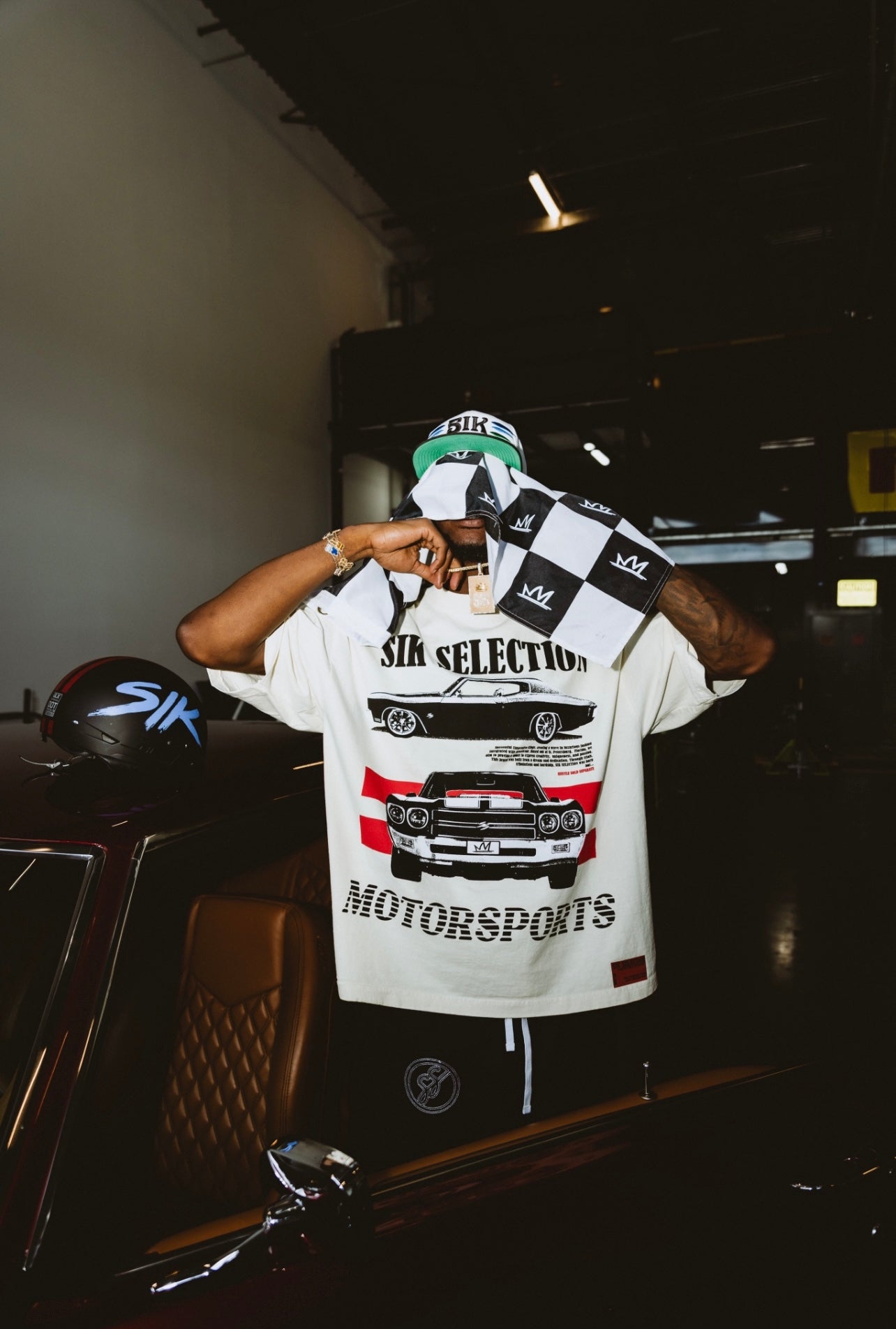 Motorsport Drop Shoulder Tee